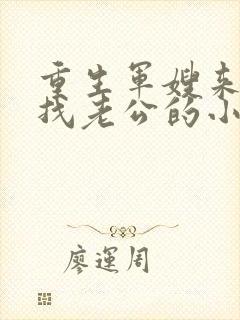 重生军嫂来军营找老公的小说免费阅读全文