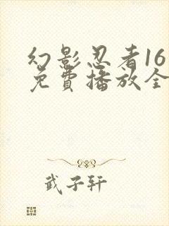 幻影忍者16季免费播放全集中文