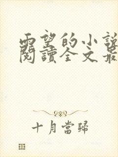 雨望的小说免费阅读全文最新章节