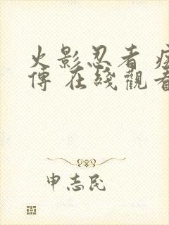 火影忍者 疾风传 在线观看