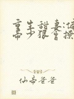 重生甜妻:偏执帝少狠会撩