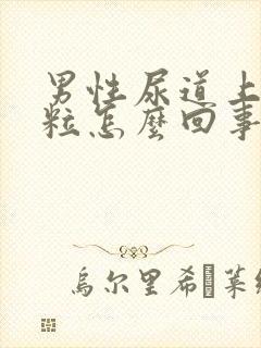 男性尿道上有颗粒怎么回事