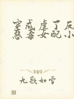 穿成虐了反派的恶毒女配小说