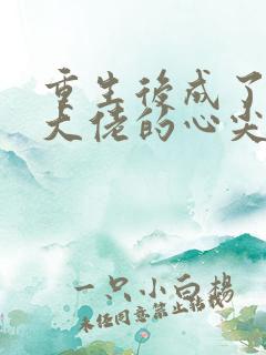 重生后成了偏执大佬的心尖宠全本