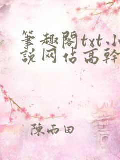 笔趣阁txt小说网站高干文