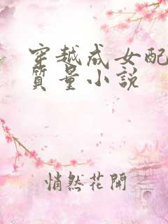 穿越成女配的高质量小说