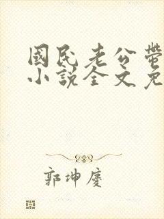 国民老公带回家小说全文免费阅读