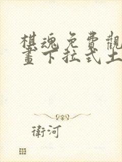 棋魂免费观看漫画下拉式土豪漫画