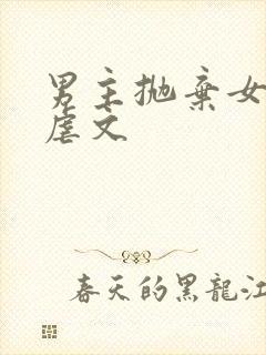 男主抛弃女主的虐文