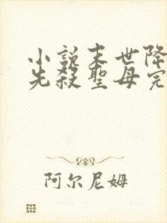 小说末世降临,先杀圣母完整版