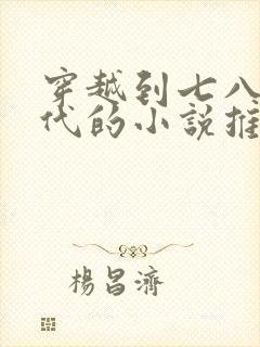 穿越到七八十年代的小说推荐