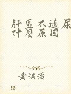 肝区不适尿黄是什么原因