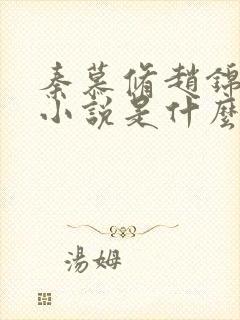 秦慕修赵锦儿的小说是什么