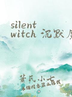 silent witch 沉默魔女的秘密(沉默的魔女)