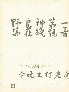 野良神第一季全集在线观看