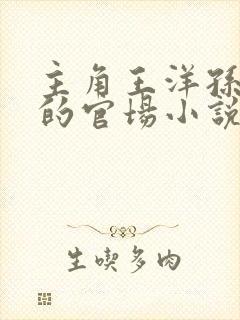 主角王洋孙雪晴的官场小说免费阅读