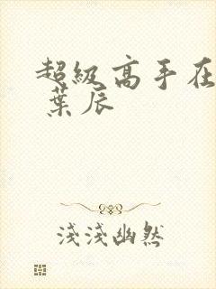 超级高手在都市 叶辰