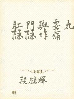 肛门与睾丸之间隐隐作痛