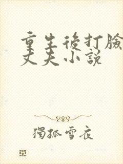 重生后打脸兼祧丈夫小说