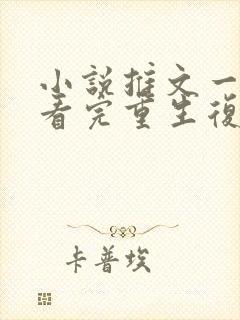 小说推文一口气看完重生复仇爽文