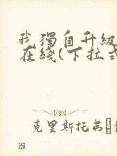 我独自升级漫画在线(下拉式)