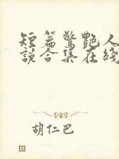 短篇惊艳人妻小说合集在线阅读