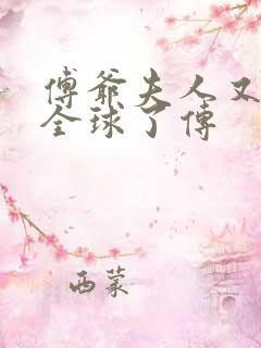 傅爷夫人又惊艳全球了传