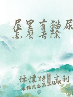 屋里有猫尿骚味怎么去除