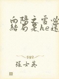 向阳之处必有声结局是he还是be