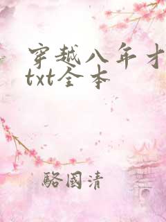 穿越八年才出道txt全本