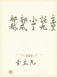 哪部小说主角穿越成了九皇子