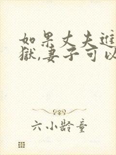 如果丈夫进了监狱,妻子可以离婚吗