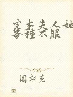 完本夫人她专治各种不服