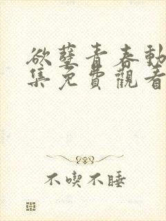 欲孽青春动漫全集免费观看