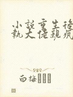 小说重生后被偏执大佬亲疯了第21章