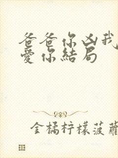 爸爸你凶我我也爱你结局