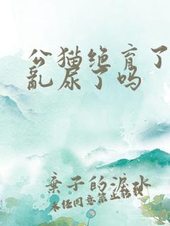 公猫绝育了就不乱尿了吗