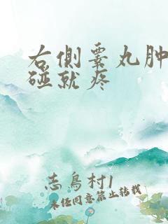 右侧睾丸肿大一碰就疼