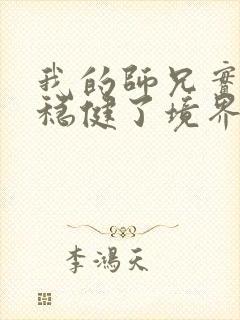 我的师兄实在太稳健了境界