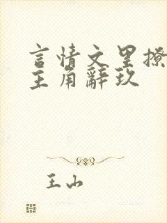 言情文里撩直男主角辞玖