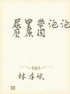 尿里带泡泡是什么原因