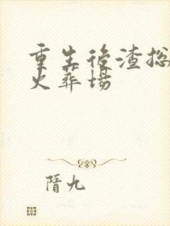 重生后渣总追妻火葬场