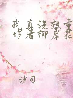 我真没想重生啊作者柳岸花又明