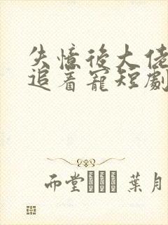 失忆后大佬前夫追着宠短剧