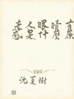 老人眼睛有异物感是什么原因