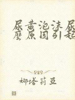 尿黄泡沫尿是什么原因引起的