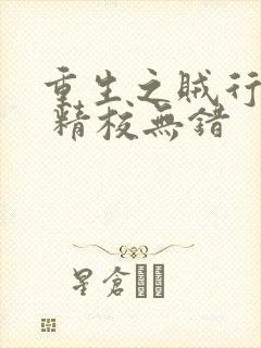 重生之贼行天下 精校无错