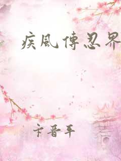 疾风传忍界大战