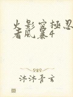 火影究极忍者忍者风暴4