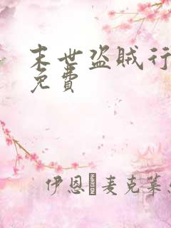 末世盗贼行小说免费